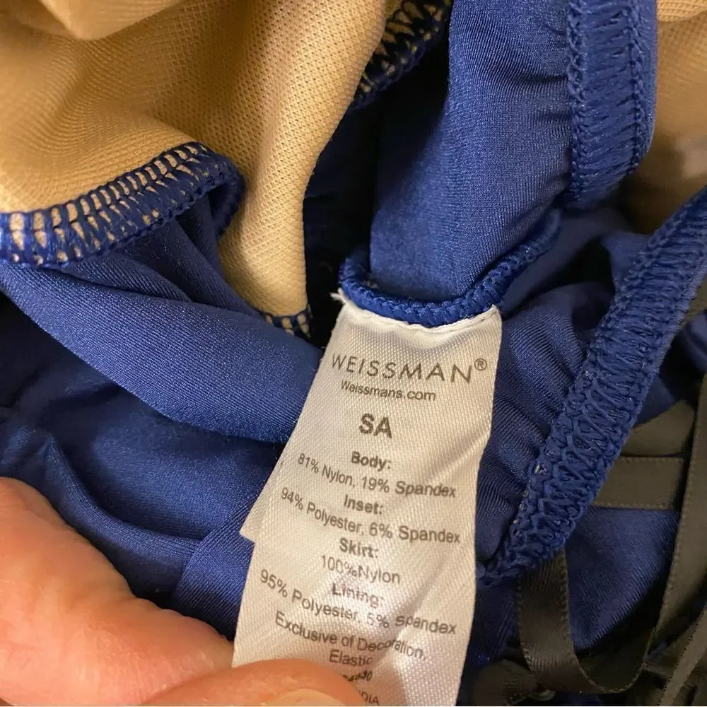 Weissman Dance ballet tutu costume Navy blue The Well-Tempered Clavier 13465 SA